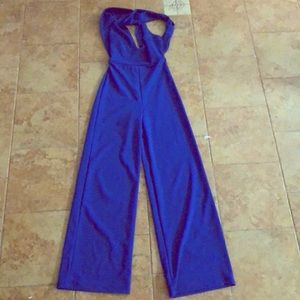 LuLus blue jumpsuit